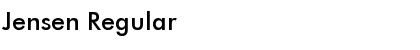 Download Jensen Font Download Jensen Font