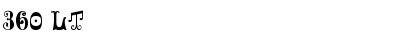 Download 360 LT Font Download 360 LT Font