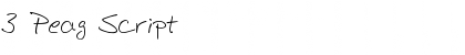 Download 3 Peag Script Font Download 3 Peag Script Font