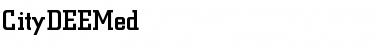 Download CityDEEMed Font Download CityDEEMed Font
