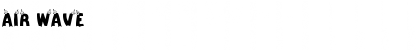 Download AIR WAVE Font Download AIR WAVE Font