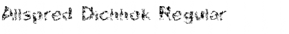 Download Allspred Dichhok Font Download Allspred Dichhok Font