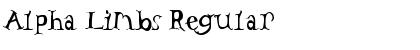 Download Alpha Limbs Font Download Alpha Limbs Font