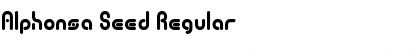 Download Alphonsa Seed Font Download Alphonsa Seed Font