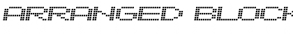 Download Arranged Blocks Spread Font Download Arranged Blocks Spread Font