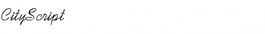 Download CityScript Font Download CityScript Font