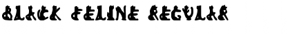 Download Black Feline Font Download Black Feline Font