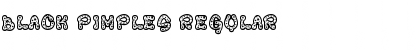 Download Black Pimples Font Download Black Pimples Font