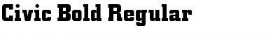 Download Civic Bold Font Download Civic Bold Font