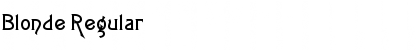Download Blonde Font Download Blonde Font