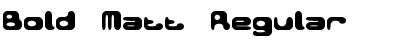 Download Bold Matt Font Download Bold Matt Font