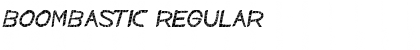 Download BOOMBASTIC Font Download BOOMBASTIC Font
