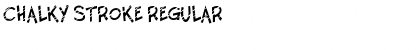 Download Chalky Stroke Font Download Chalky Stroke Font