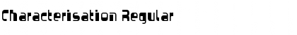 Download Characterisation Font Download Characterisation Font