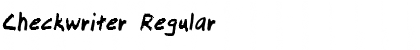 Download Checkwriter Font Download Checkwriter Font