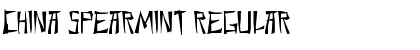 Download China Spearmint Font Download China Spearmint Font