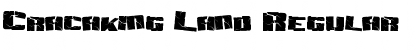 Download Cracaking Land Font Download Cracaking Land Font