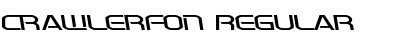 Download Crawlerfon Font Download Crawlerfon Font