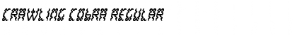 Download Crawling Cobra Font Download Crawling Cobra Font