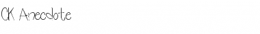Download CK Anecdote Font Download CK Anecdote Font