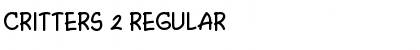 Download Critters 2 Font Download Critters 2 Font