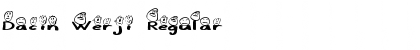 Download Dacin Werji Font Download Dacin Werji Font