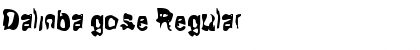 Download Dalinba gose Font Download Dalinba gose Font