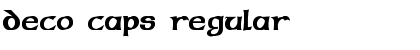 Download Deco Caps Font Download Deco Caps Font
