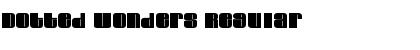 Download Dotted Wonders Font Download Dotted Wonders Font