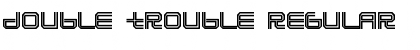 Download Double Trouble Font Download Double Trouble Font
