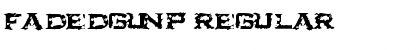 Download Fadedgunp Font Download Fadedgunp Font
