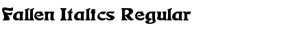 Download Fallen Italics Font Download Fallen Italics Font