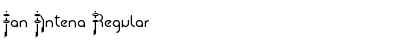 Download Fan Antena Font Download Fan Antena Font