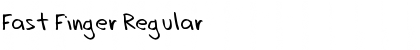 Download Fast Finger Font Download Fast Finger Font