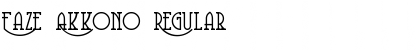 Download Faze Akkono Font Download Faze Akkono Font
