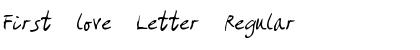 Download First love Letter Font Download First love Letter Font