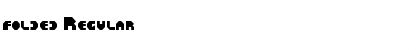 Download folded Font Download folded Font