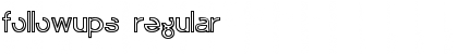 Download FollowUps Font Download FollowUps Font
