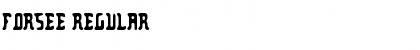 Download Forsee Font Download Forsee Font
