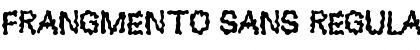 Download Frangmento Sans Font Download Frangmento Sans Font