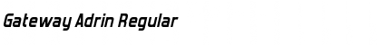 Download Gateway Adrin Font Download Gateway Adrin Font