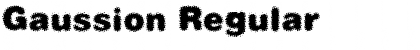 Download Gaussion Font Download Gaussion Font