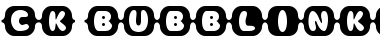 Download CK Bubblinks Font Download CK Bubblinks Font