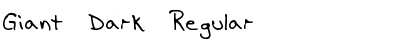 Download Giant Dark Font Download Giant Dark Font