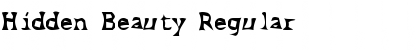 Download Hidden Beauty Font Download Hidden Beauty Font
