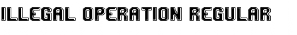 Download Illegal Operation Font Download Illegal Operation Font