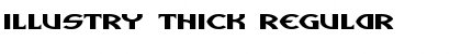 Download Illustry Thick Font Download Illustry Thick Font