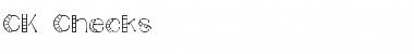 Download CK Checks Font Download CK Checks Font