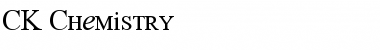 Download CK Chemistry Font Download CK Chemistry Font