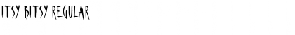 Download Itsy Bitsy Font Download Itsy Bitsy Font
